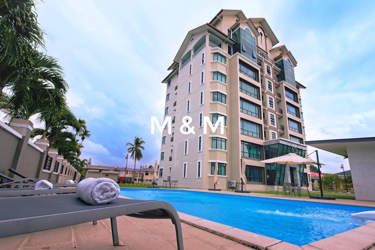 Aa Residen Luxury 18mins Walk Tanjung Aru & Golf Course, Not Side Apartment Kota Kinabalu