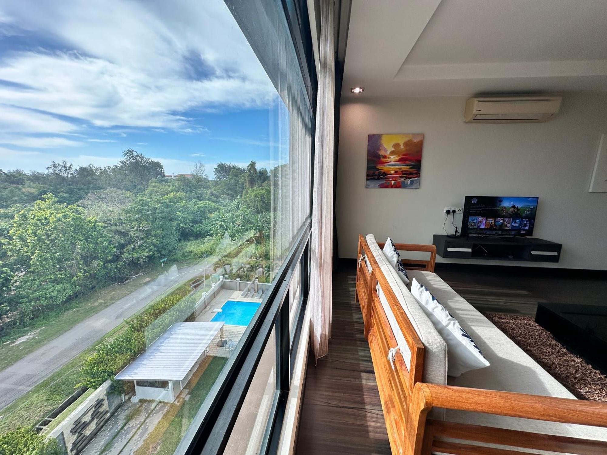 Aa Residen Luxury 18mins Walk Tanjung Aru & Golf Course, Not Side Apartment Kota Kinabalu